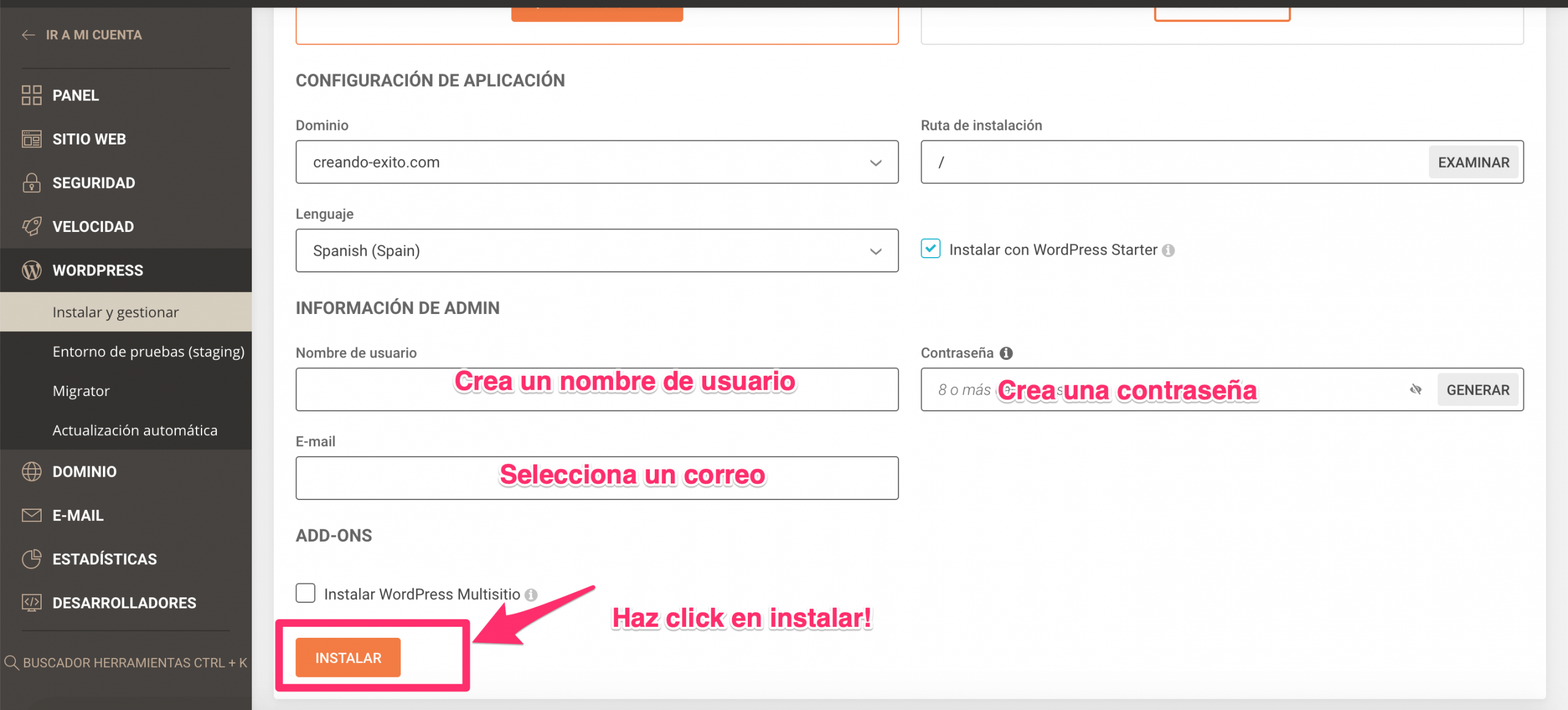 Como instalar wordpress