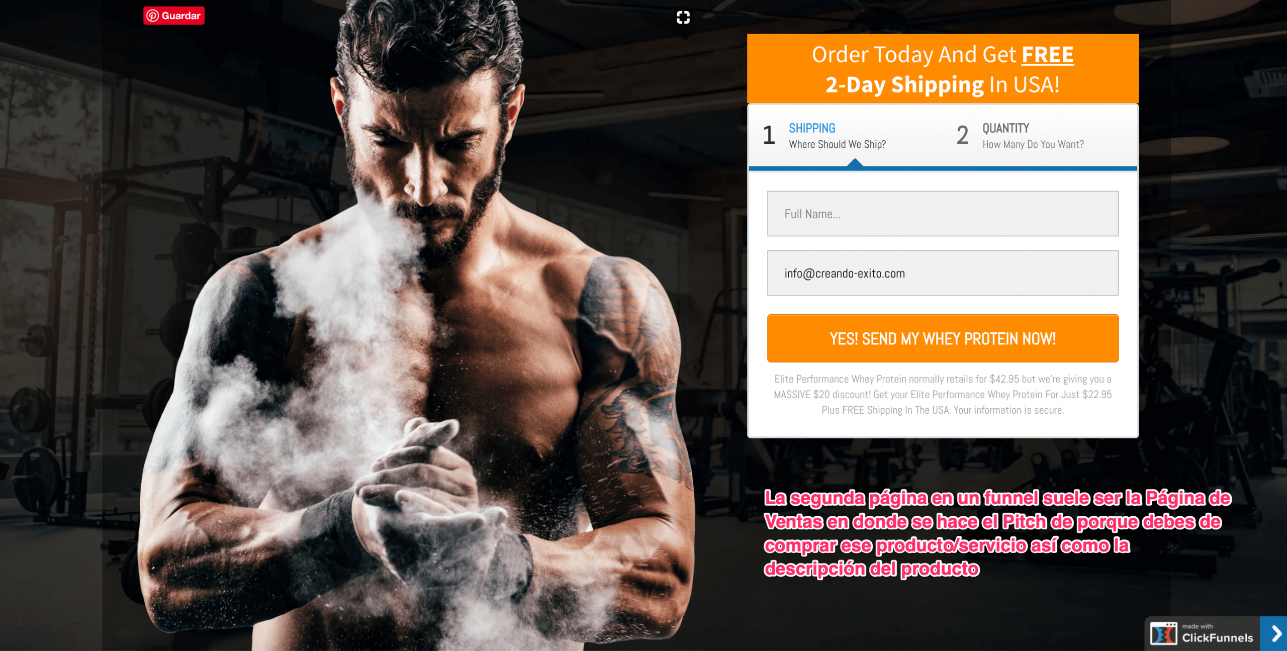 Funel de ventas Clickfunnels