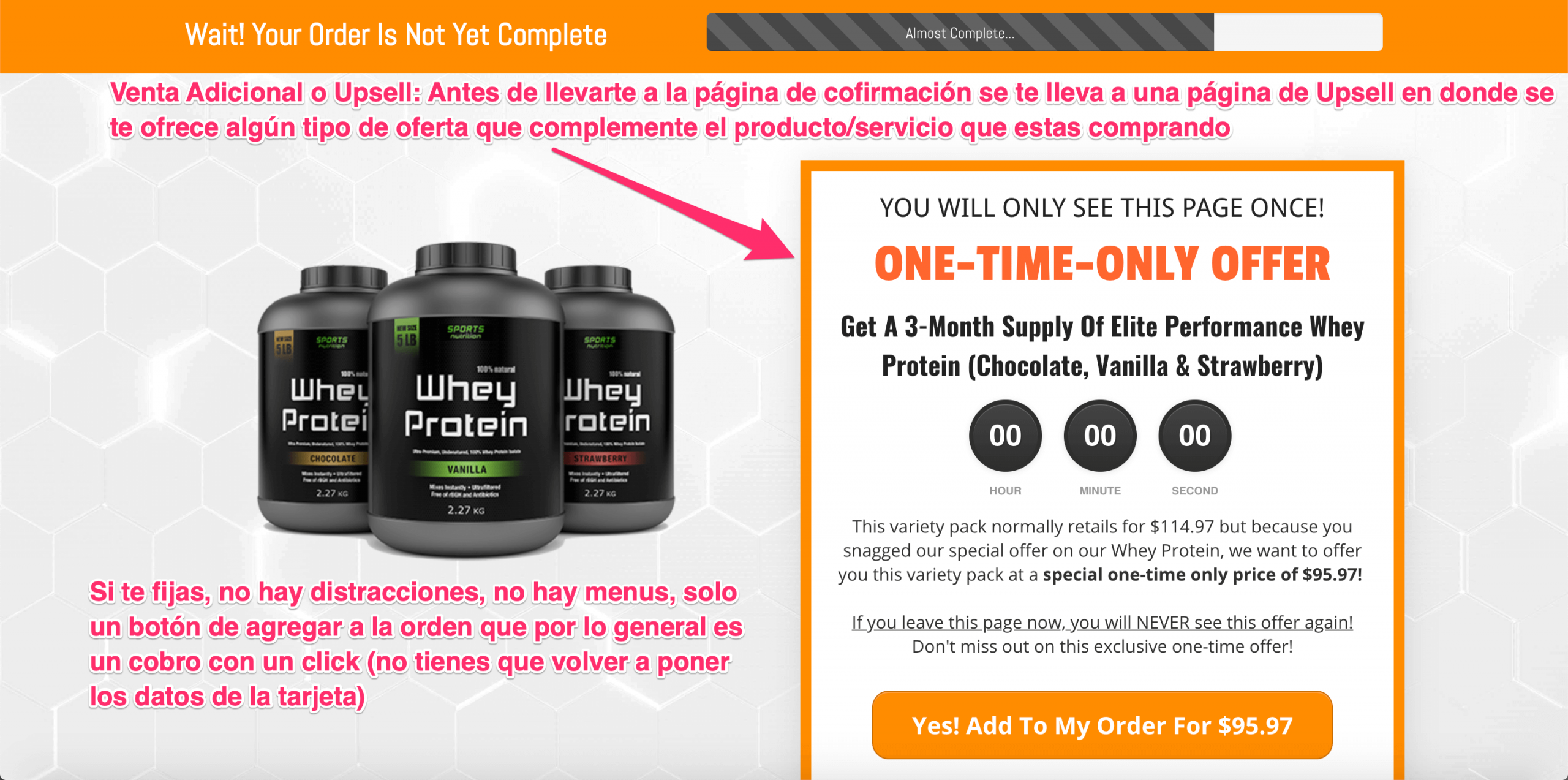 Upsell Clickfunnels embudo de ventas